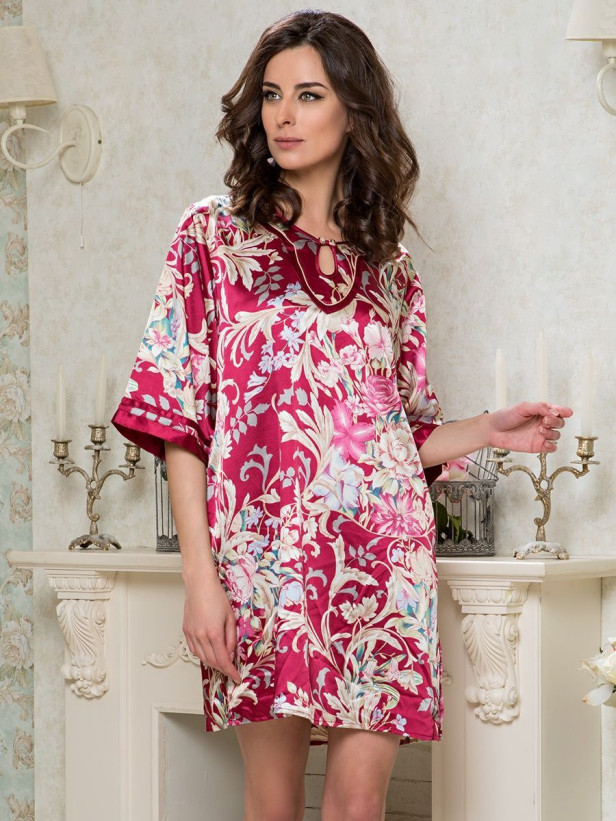 9527 Туника женская Roksana бордо