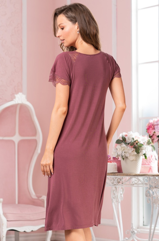 Сорочка женская из вискозы Mia-Amore "Leticia" 1675 какао