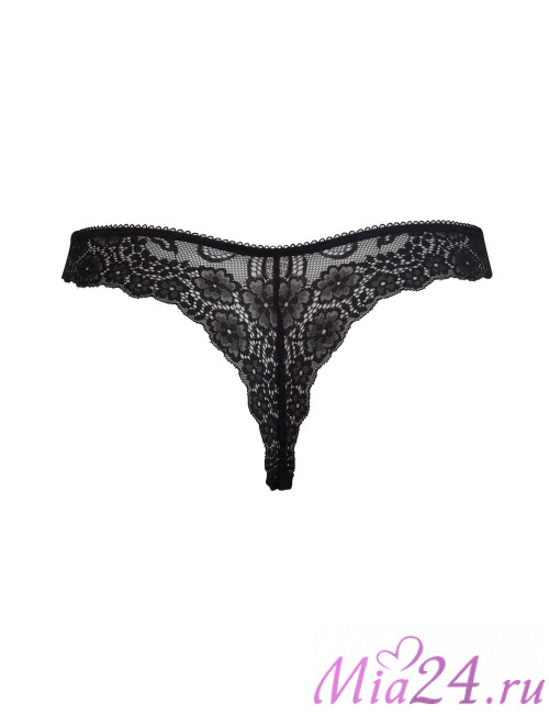 Трусики-стринг Sielei "Allure" 2673 черный   Трусики-стринг Sielei "Allure" 2673 черный