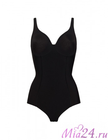 Боди из микрофибры Sielei "Comfort Fit" 1848 черный