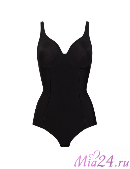 Боди из микрофибры Sielei "Comfort Fit" 1848 черный Боди из микрофибры Sielei "Comfort Fit" 1848 черный