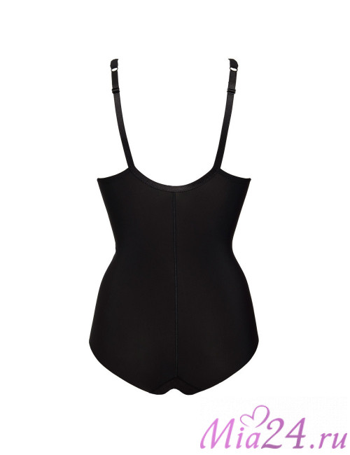 Боди из микрофибры Sielei "Comfort Fit" 1848 черный Боди из микрофибры Sielei "Comfort Fit" 1848 черный