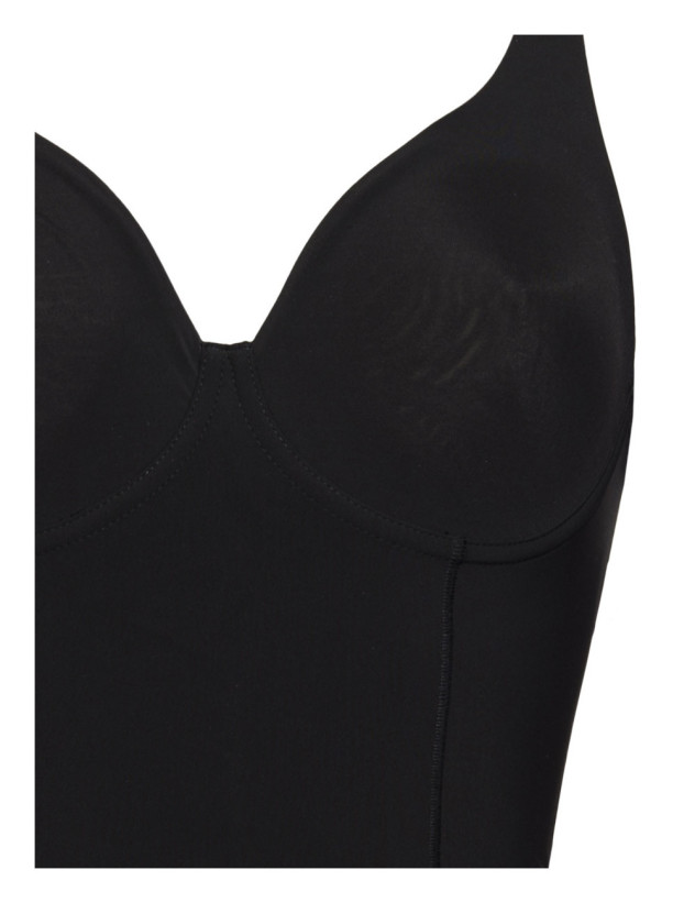 Боди из микрофибры Sielei "Comfort Fit" 1848 черный