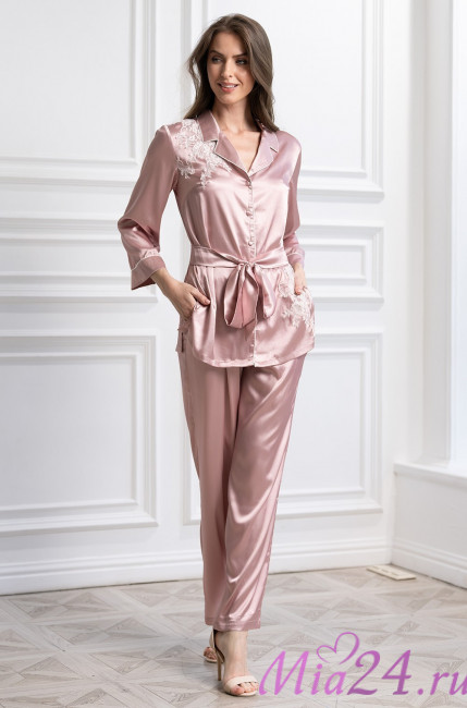 Комплект домашний женский Mia-Amore "Fellini" 3915 пудра 
