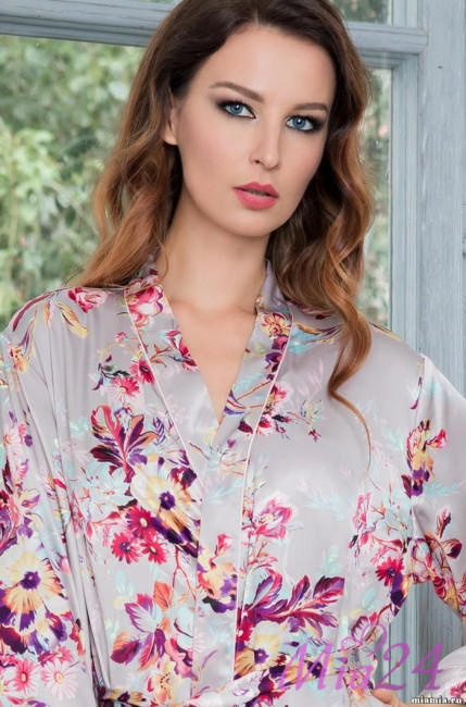 3139 Халат шелковый Grace 3139 Халат шелковый Grace