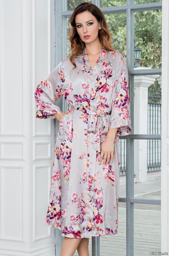 3139 Халат шелковый Grace