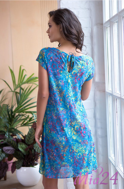 Туника женская Mia-Mia "Beata" 19226 голубая