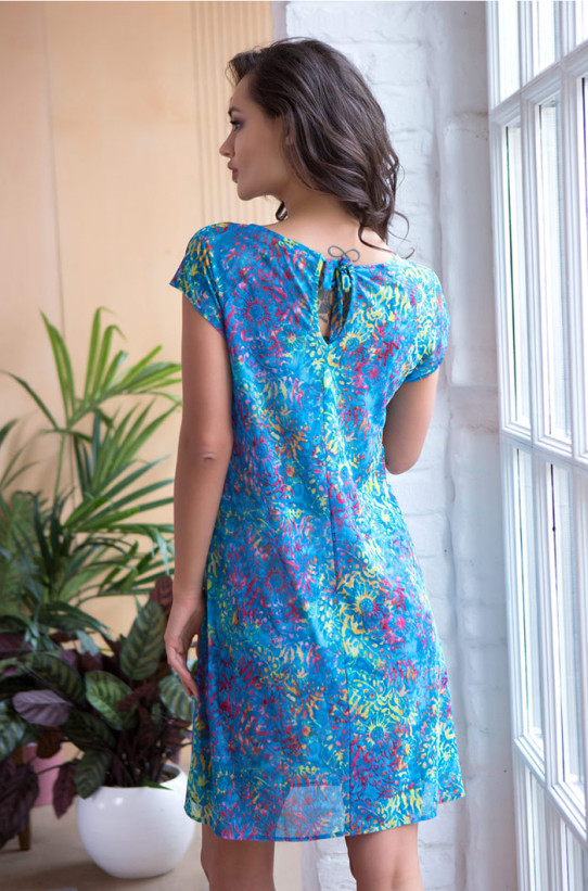 Туника женская Mia-Mia "Beata" 19226 голубая