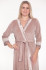 Халат велюровый женский Весталия 3774 античная роза