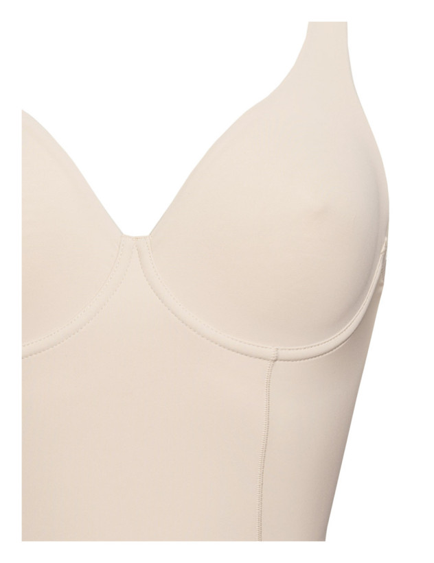 Боди из микрофибры Sielei "Comfort Fit" 1848 пудра