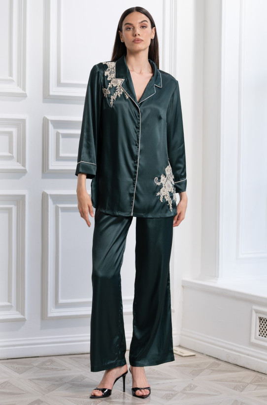 Комплект домашний женский Mia-Amore "Fellini" 3915 малахит