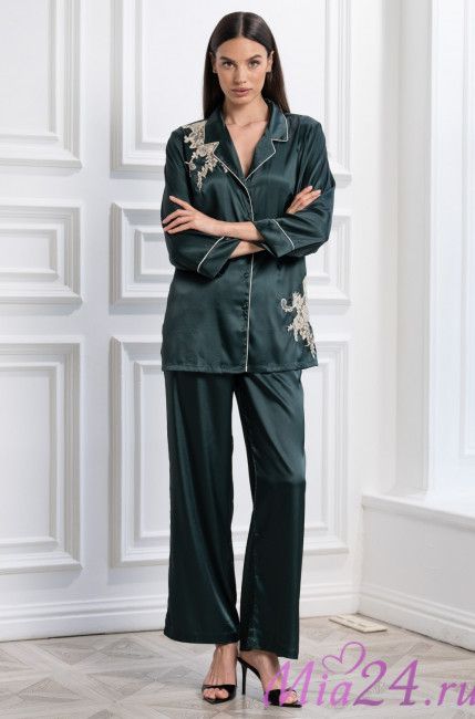 Комплект домашний женский Mia-Amore "Fellini" 3915 малахит Комплект домашний женский Mia-Amore "Fellini" 3915 малахит