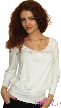 Туника женская с длинным рукавом Серебряная ладья 009 