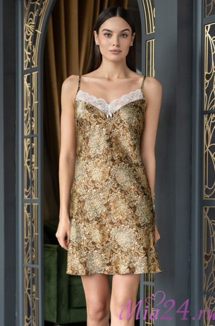 Сорочка женская шелковая Mia-Amore "Cappuccino" 3110 Сорочка женская шелковая Mia-Amore "Cappuccino" 3110