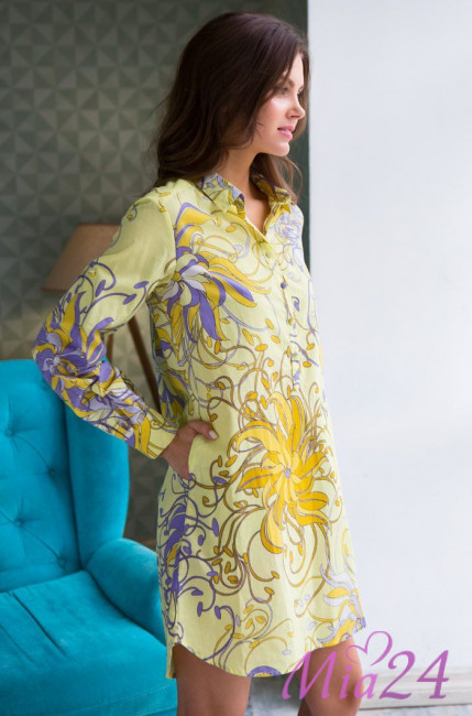 Туника короткая из хлопка Mia-Mia "Limonchella" 16226 Туника короткая из хлопка Mia-Mia "Limonchella" 16226