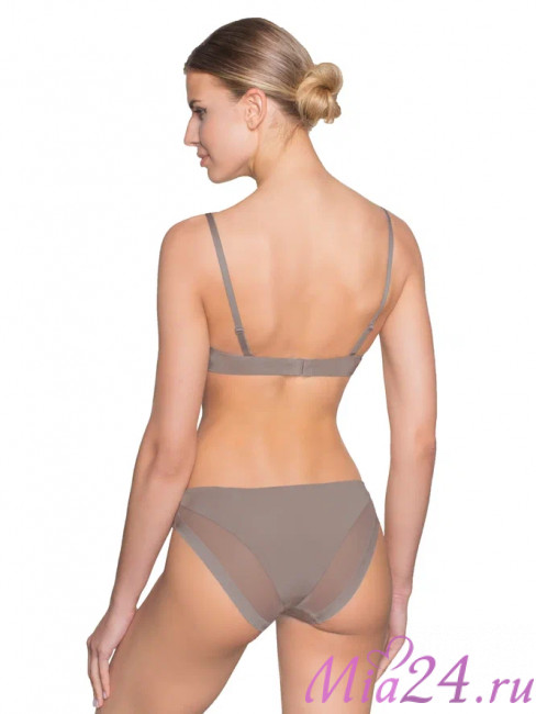 Бюстгальтер балконет без косточек "Milla" Amelie 2018 капуччино