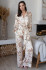 Комплект домашний женский из шелка с вискозой Mia-Amore "Amely" 5075 молочный Комплект домашний женский из шелка с вискозой Mia-Amore "Amely" 5075 молочный