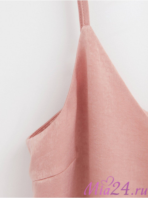 Топ женский из легкой атласной ткани с эффектом бархата Conte Elegant LTT1176 античная роза Топ женский из легкой атласной ткани с эффектом бархата Conte Elegant LTT1176 античная роза