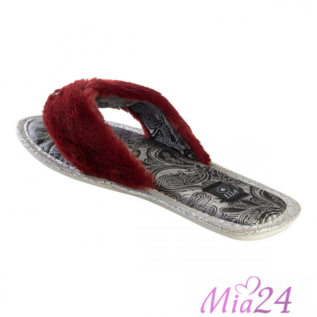 KT-70144 Тапочки домашние "Бордо"