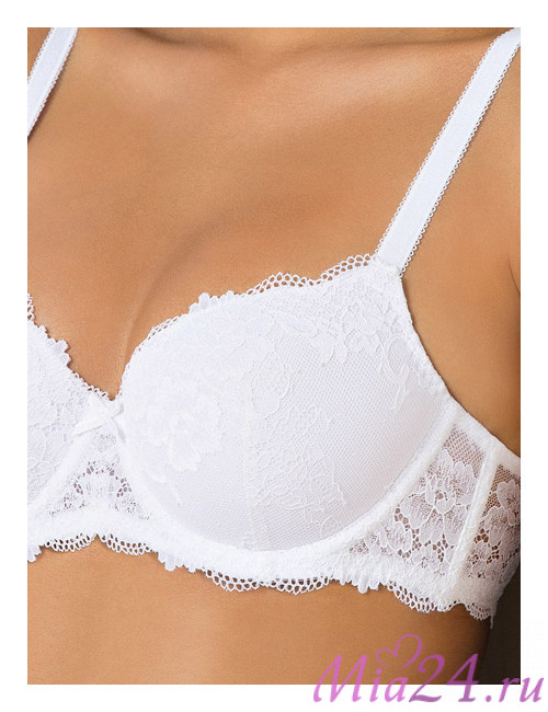 Бюстгальтер балконет "Wonder Lace" Sielei 2454 белый 