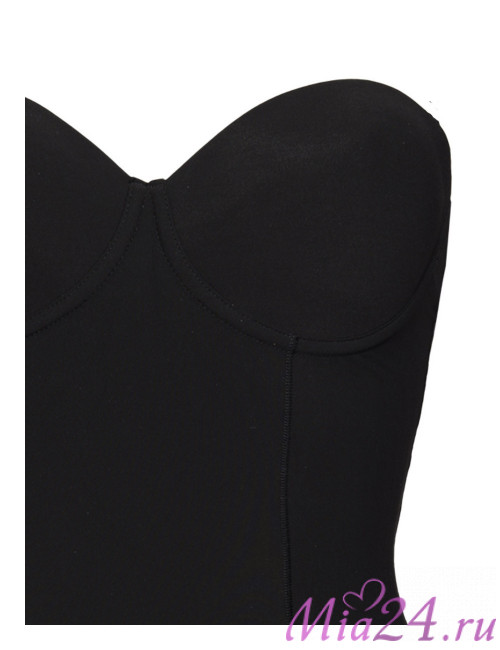 Боди из микрофибры Sielei "Comfort Fit" 1842 черный