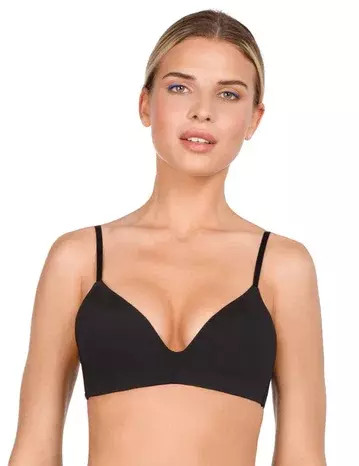 Бюстгальтер балконет без косточек "Milla" Amelie 2018 черный 