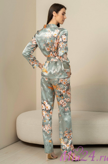 Комплект-тройка женский домаший шелковый Mia-Amore "Azalia" 4417 Комплект-тройка женский домаший шелковый Mia-Amore "Azalia" 4417