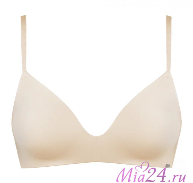 Бюстгальтер балконет без косточек "Milla" Amelie 2018 пудра