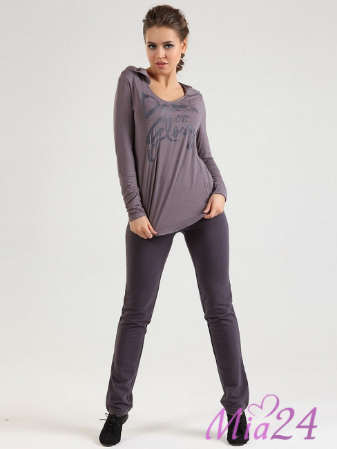 1501 Пуловер из трикотажа Grafite