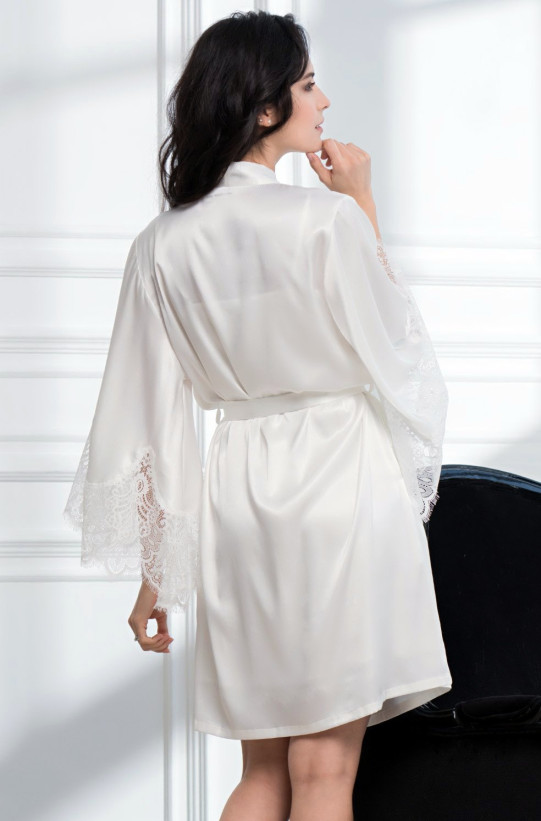 Халат женский Mia-Amore "Afrodita" 2163 белый