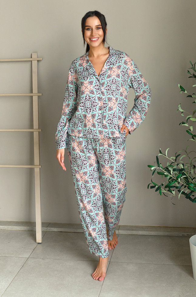 Комплект домашний женский с брюками Mia-Mia "Simona" 16538