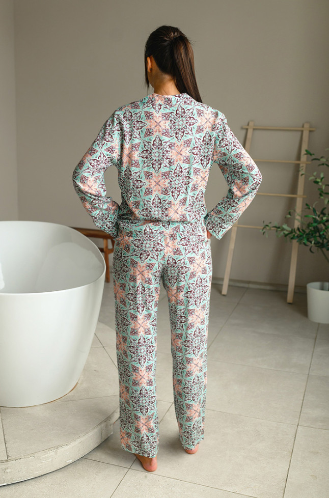 Комплект домашний женский с брюками Mia-Mia "Simona" 16538