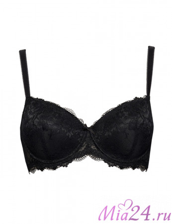 Бюстгальтер балконет "Wonder Lace" Sielei 2454 черный Бюстгальтер балконет "Wonder Lace" Sielei 2454 черный