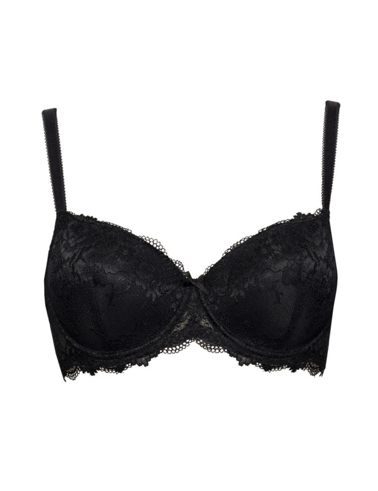 Бюстгальтер балконет "Wonder Lace" Sielei 2454 черный