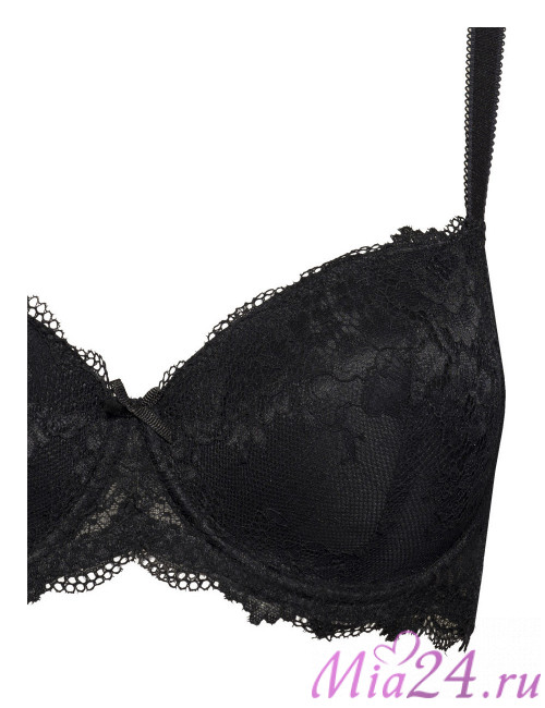 Бюстгальтер балконет "Wonder Lace" Sielei 2454 черный Бюстгальтер балконет "Wonder Lace" Sielei 2454 черный