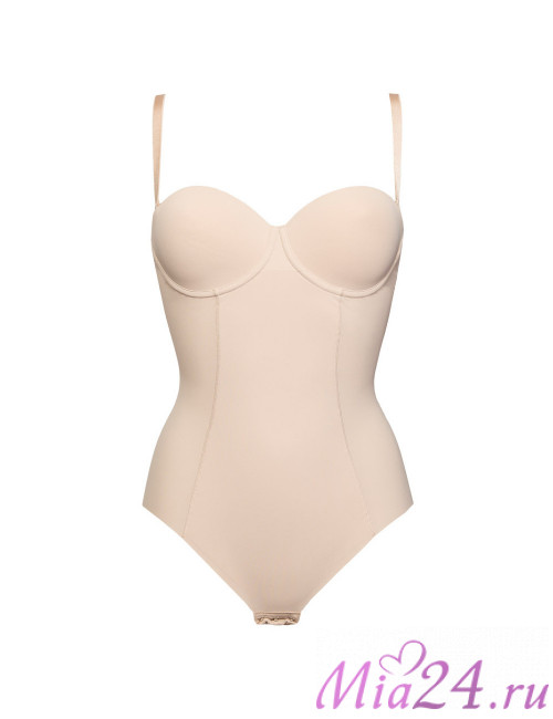 Боди из микрофибры Sielei "Comfort Fit" 1842 пудра Боди из микрофибры Sielei "Comfort Fit" 1842 пудра