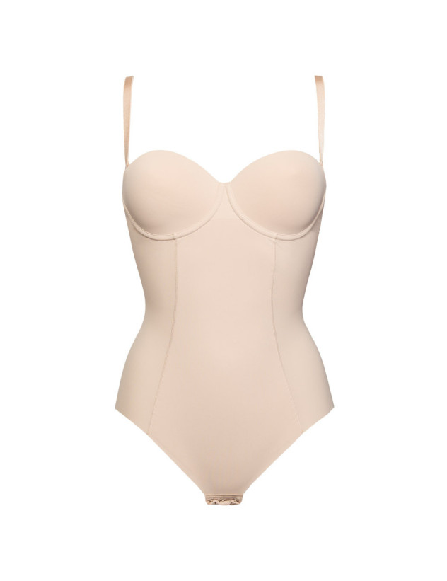 Боди из микрофибры Sielei "Comfort Fit" 1842 пудра