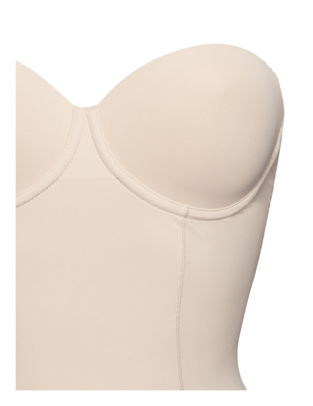 Боди из микрофибры Sielei "Comfort Fit" 1842 пудра