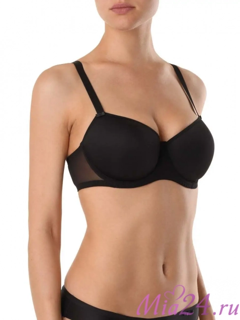 Бюстгальтер балконет Day by day Conte RB0001 черный Бюстгальтер балконет Day by day Conte RB0001 черный