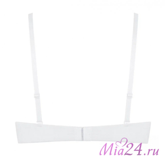 Бюстгальтер балконет без косточек "Milla" Amelie 2018 белый