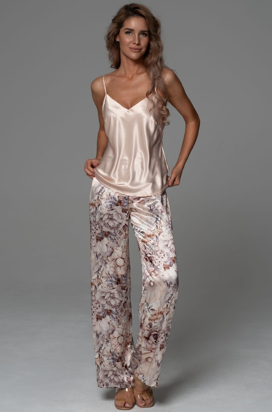 Комплект-тройка женский Laurel 4787 'Mia-Amore' - жакет, топ и брюки, шелковый 