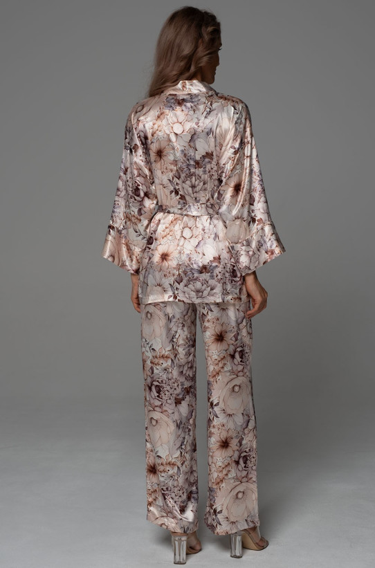 Комплект-тройка женский Laurel 4787 'Mia-Amore' - жакет, топ и брюки, шелковый 