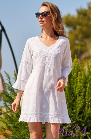 Пляжная туника из хлопка Mia-Amore "Argentina" 1361