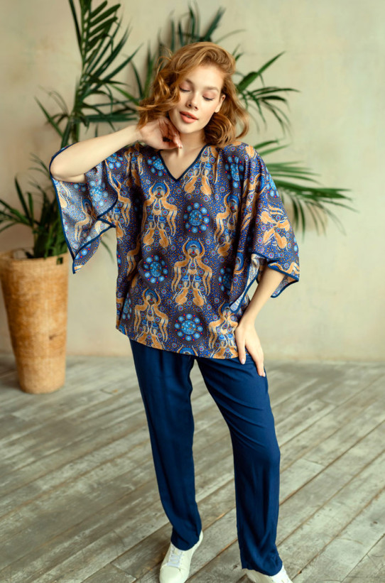 Комплект домашний женский из вискозы Mia-Mia "Gera" 16466