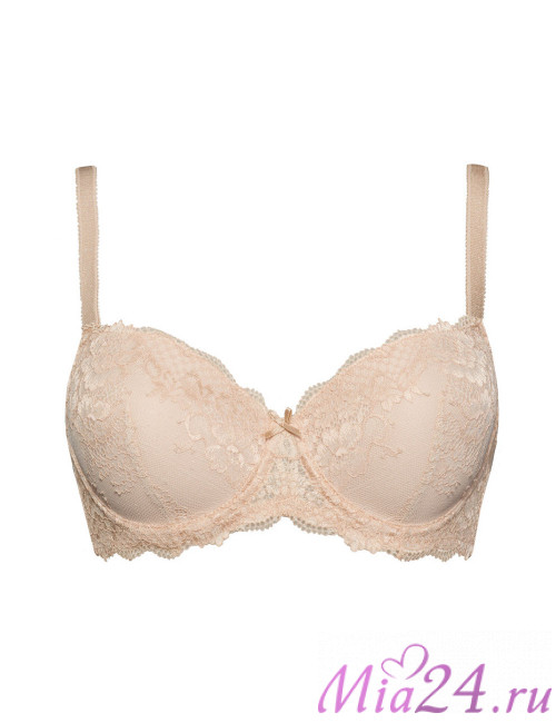 Бюстгальтер балконет "Wonder Lace" Sielei 2454 пудровый