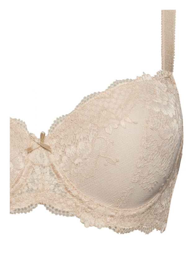 Бюстгальтер балконет "Wonder Lace" Sielei 2454 пудровый
