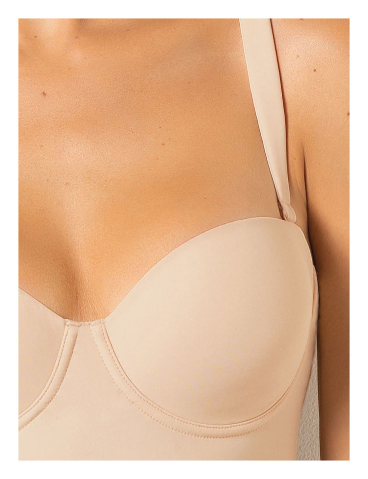 Боди из микрофибры Sielei "Everybody" 1852 пудра 