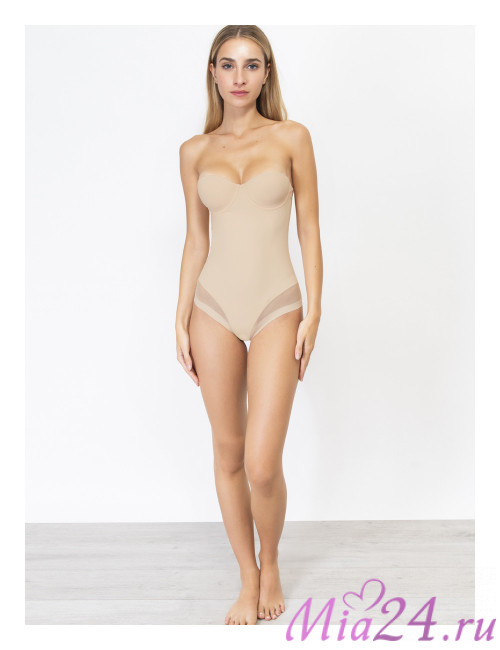 Боди из микрофибры Sielei "Everybody" 1852 пудра 
