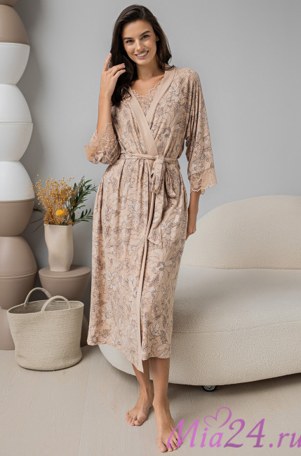 Халат домашний женский из вискозы Mia-Amore "Nelly" 1949 Халат домашний женский из вискозы Mia-Amore "Nelly" 1949