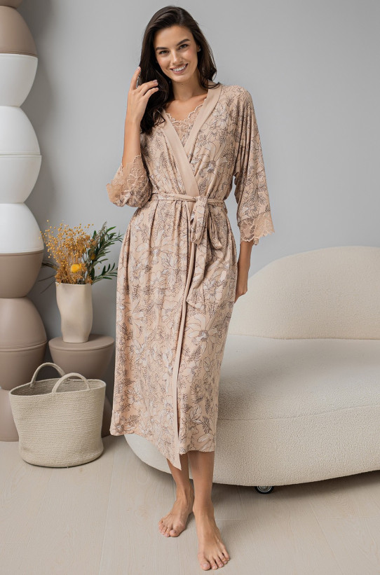 Халат домашний женский из вискозы Mia-Amore "Nelly" 1949